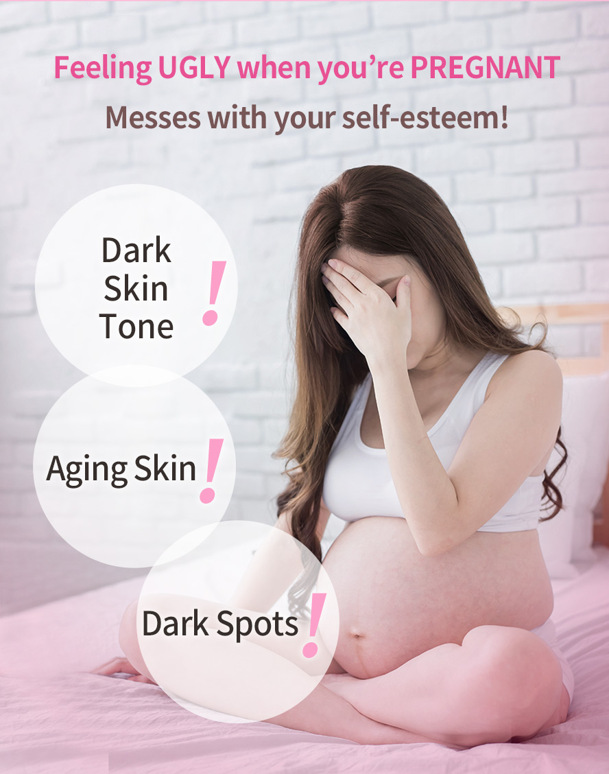 BHK pomegranate makes skin glow naturally for pregnent moms.