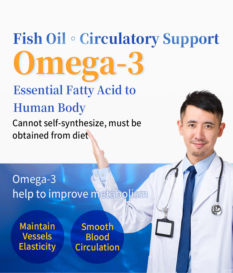 The importance of supplementing Omega-3, an indispensable fatty acid for the human body