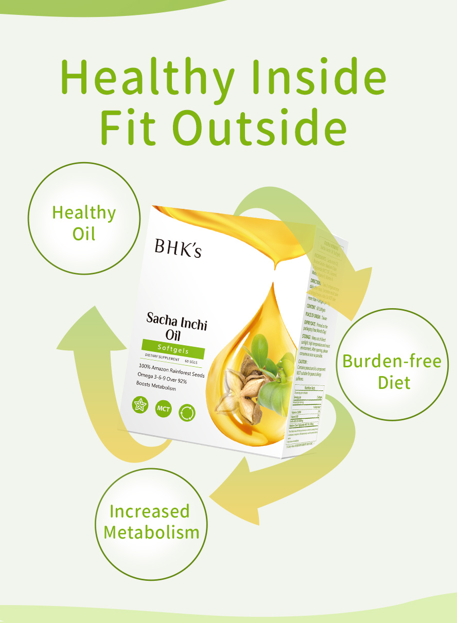 BHKs Sacha Inchi Oil also has anti-inflammatory and cardiovascular protection properties 