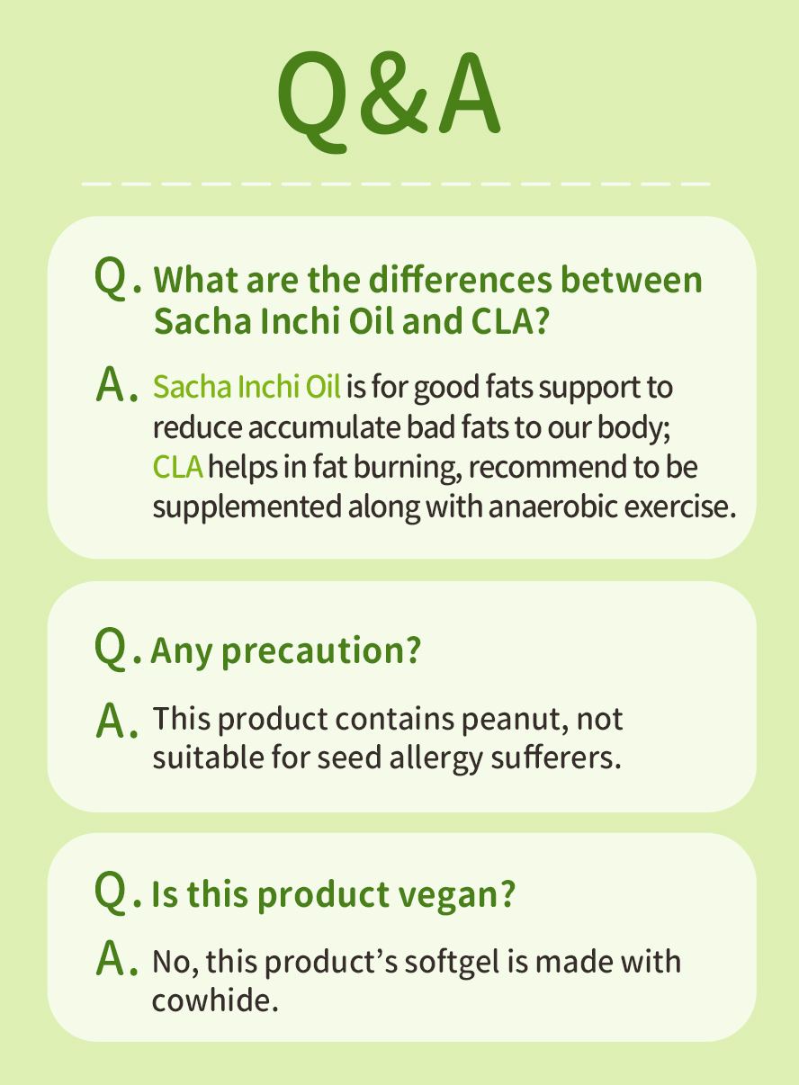 Sacha Inchi Oil Capsules is cowhide capsule, do not recommend for vegetarians.