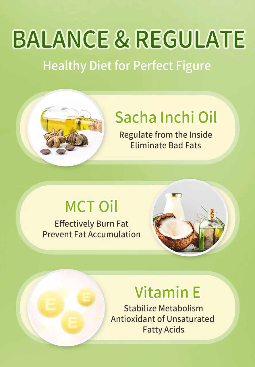 With MCT and Vitamin E, improve fat metabolism and fight free radicals