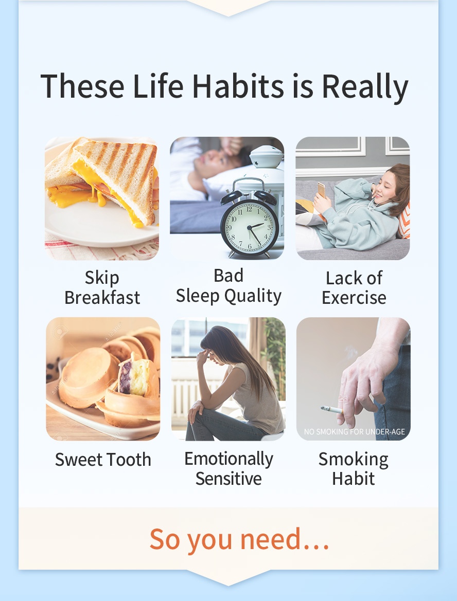 Bad habits that affect learning and responsiveness