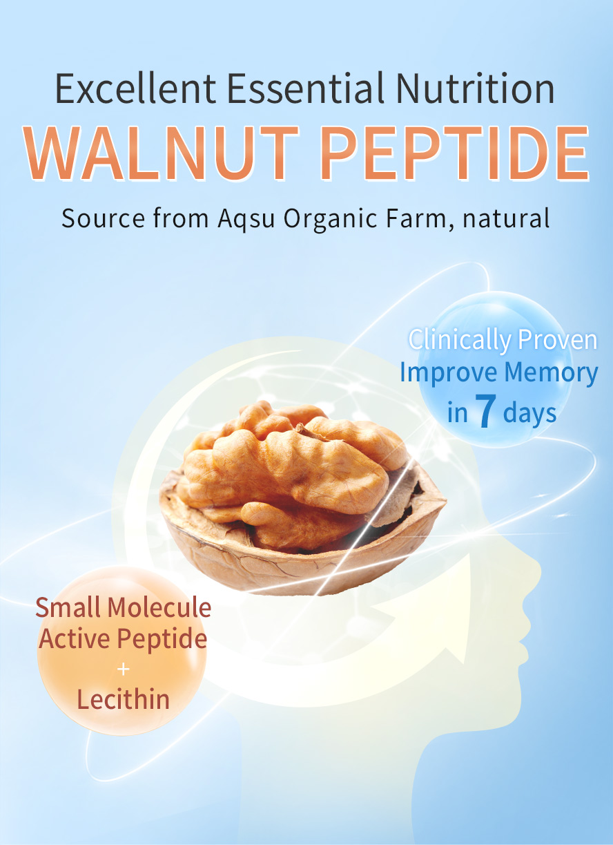 Take BHK walnut peptides for 7 consecutive days to feel it