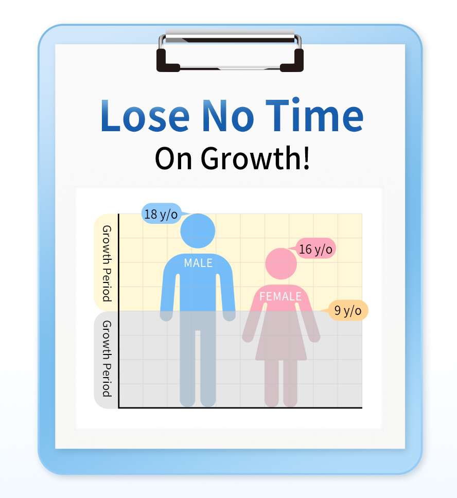 BHK's Calcium Collagen Powder can help to promote better height growth during puberty