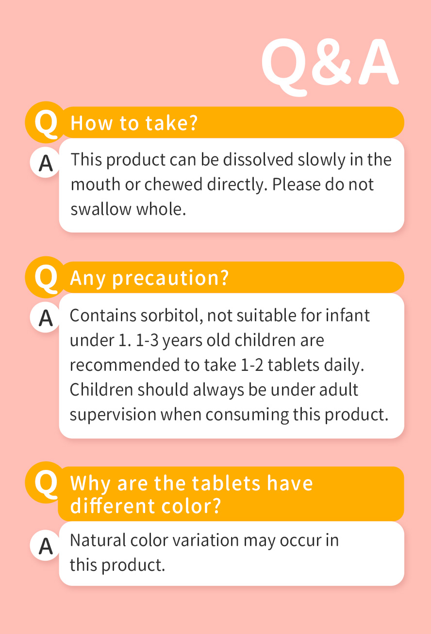 How to take BHK's Vitamin C lozenges