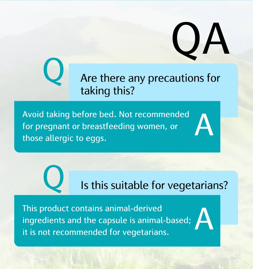 Precautions and Contraindications for BHK's Undenatured Type II Collagen + Eggshell Membrane.