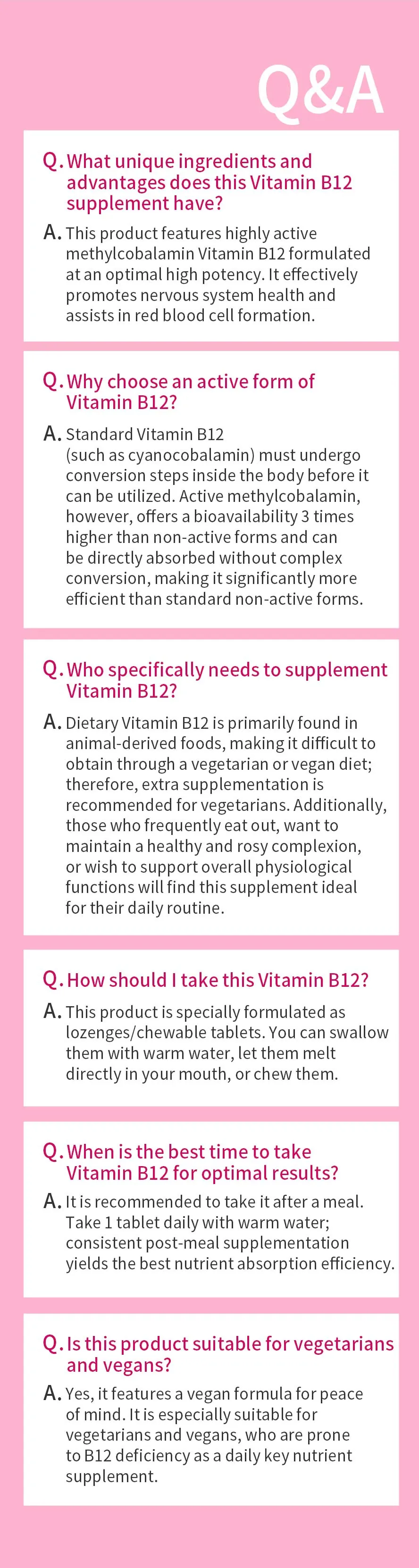 Vitamin B12 is harder to get enough from a plant-based diet. Vegetarians are advised to take an extra vitamin B12 supplement.