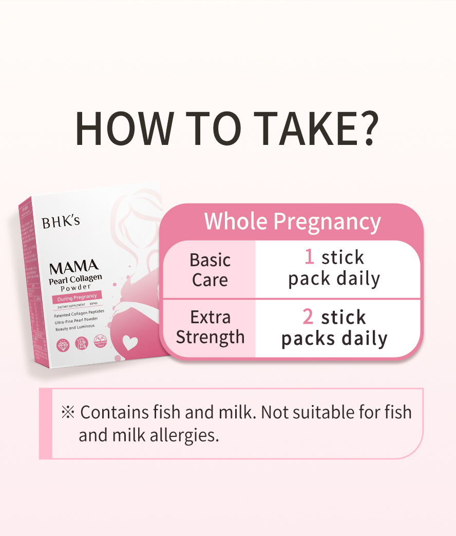 How to take BHK's MaMa Beauty Pearl Collagen Powder.