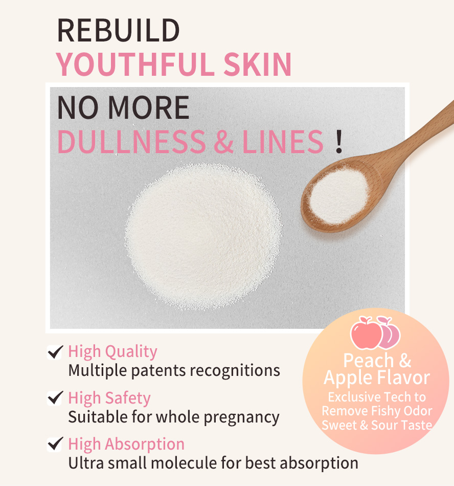 BHK's MaMa Beauty Pearl Collagen Powder is suitable to take as collagen supply for whole pregnancy with no fishy odor.