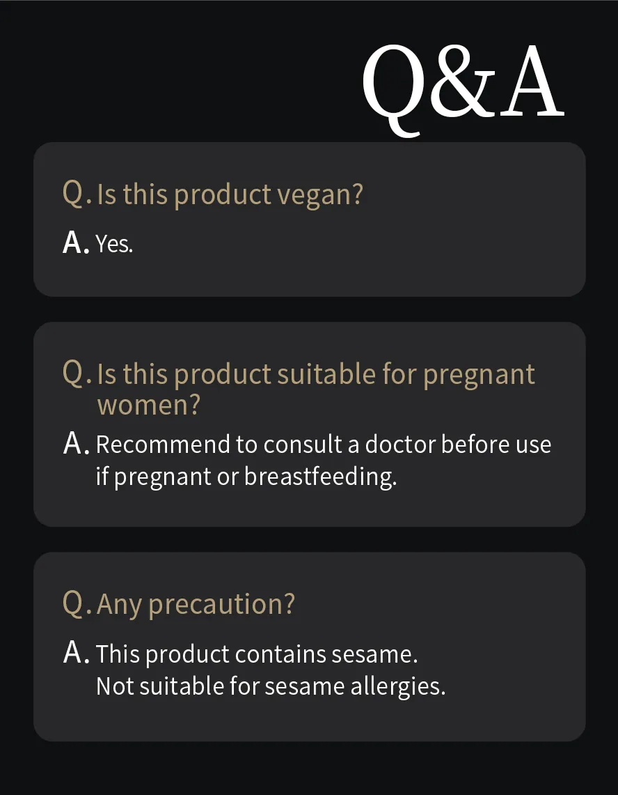 BHK's Black Radiance Q&A: A dark hair supplement suitable for vegetarians.
