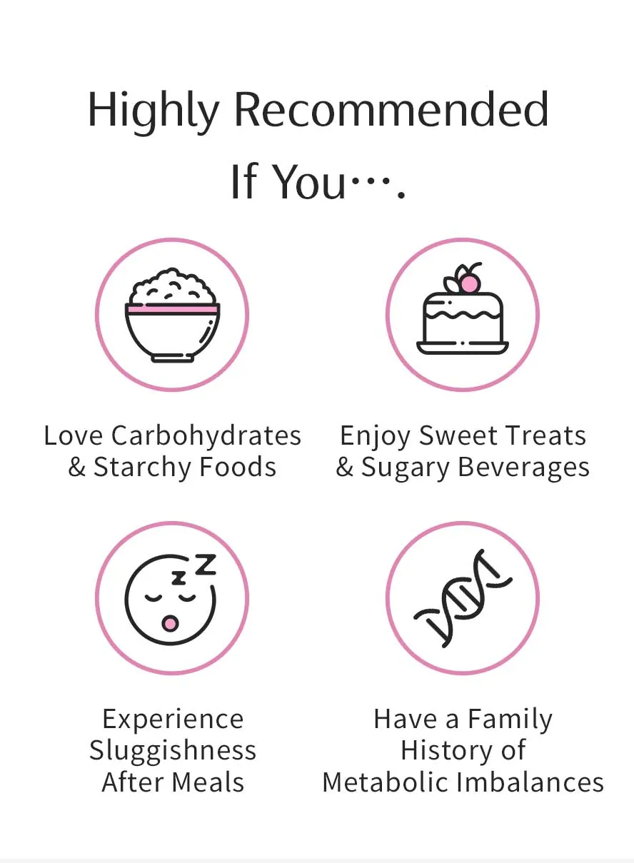 Ideal for People Who Enjoy Sweets, Eat High-Carbohydrate Diets, or Want Metabolic Support