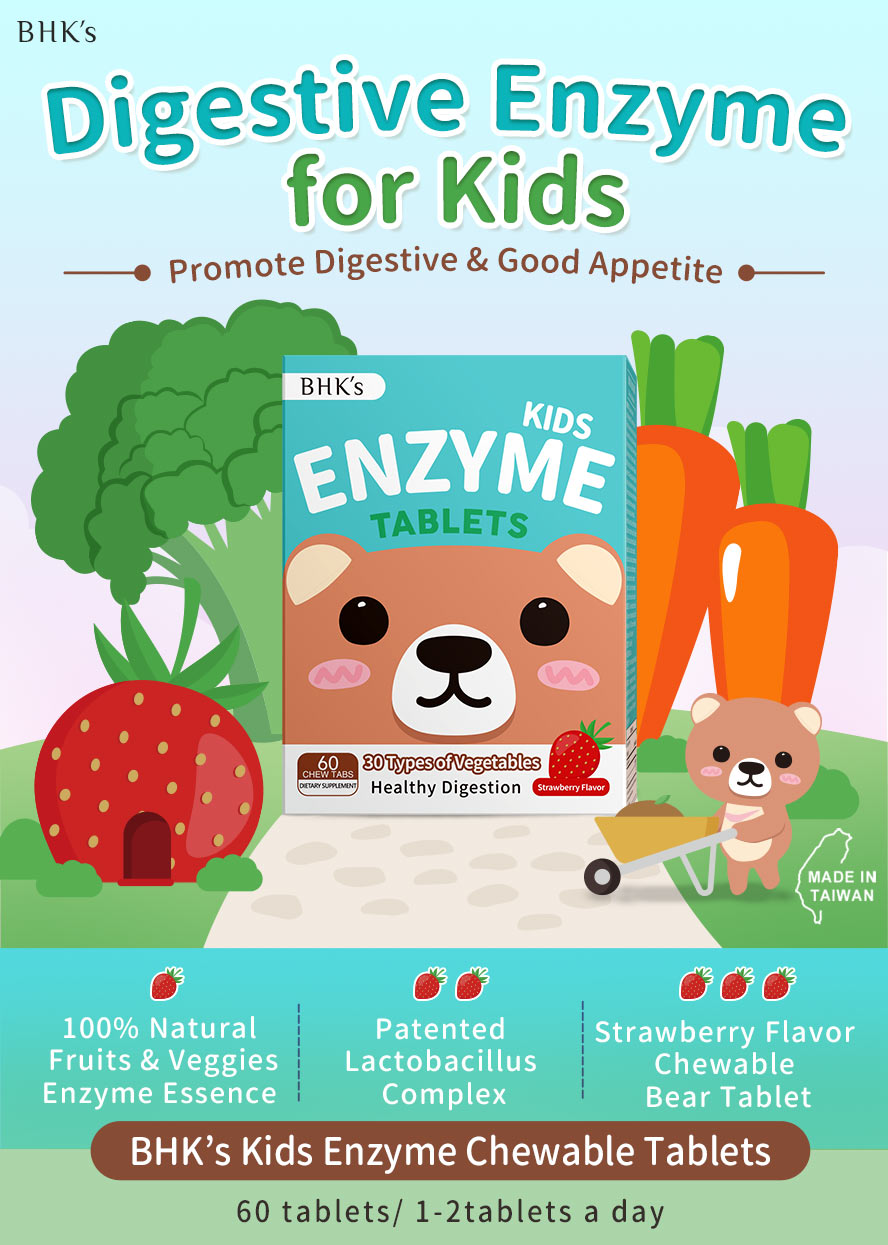BHK's Kids Enzyme, improve kids appetite 