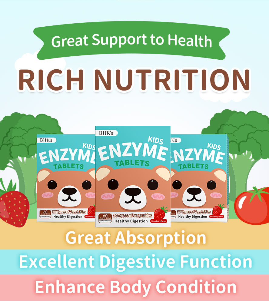Helps with kids digestiion & smooth bowel movement, nutrition absorption, maintain health