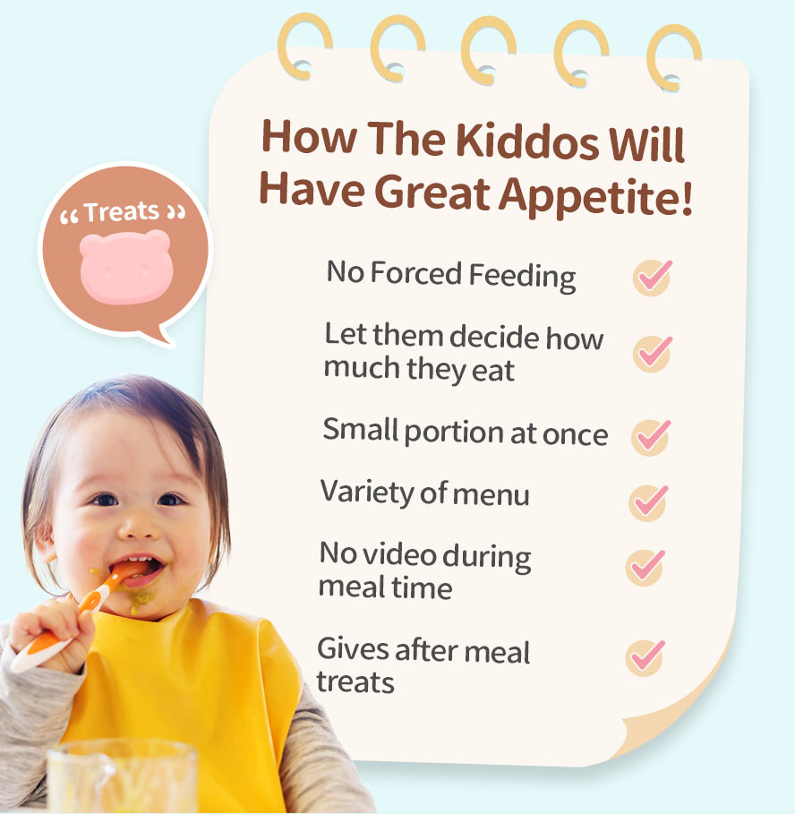 How to get your kid to eat?
