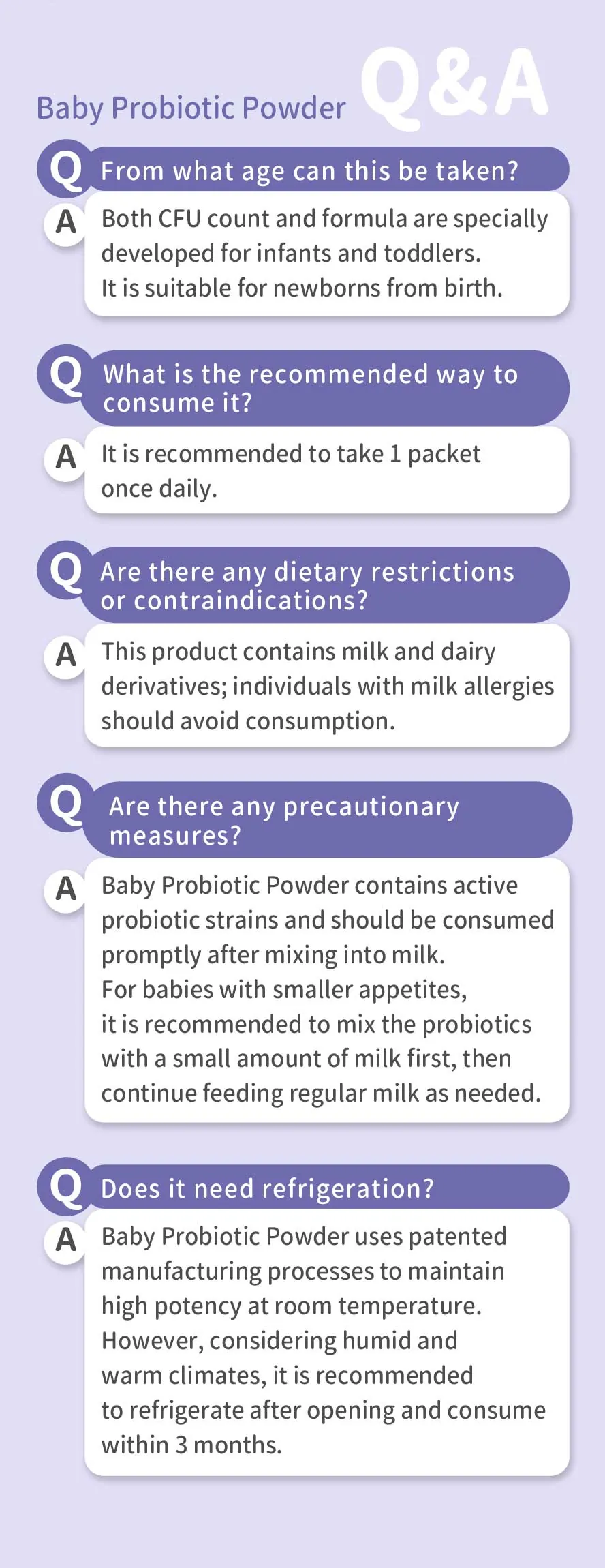 BHK's Baby Probiotic Powder Q&A.