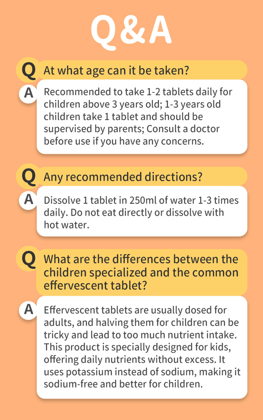 The best children's effervescent vitamins to choose for kids.