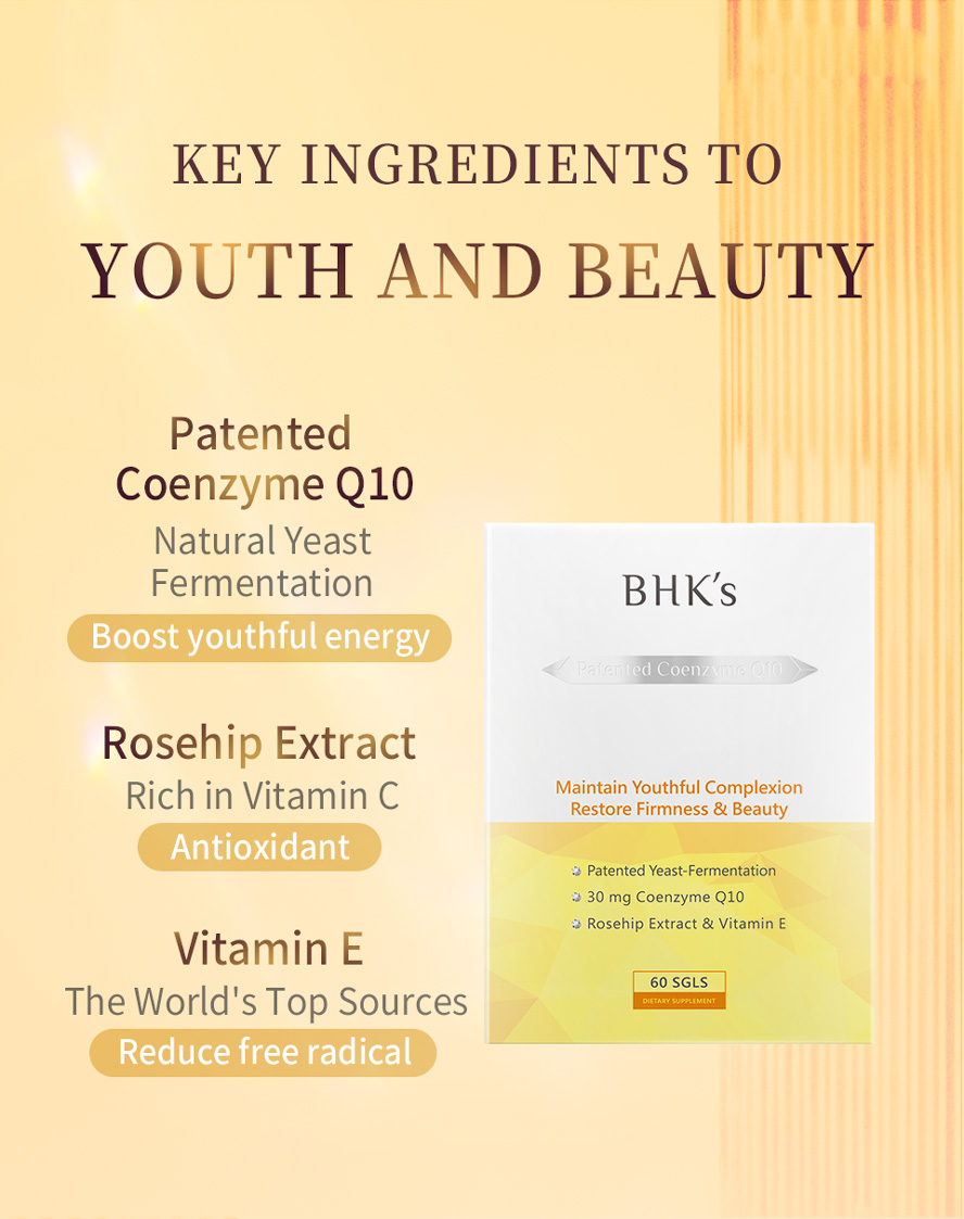 BHK's Q10 Placenta  is the essential nutrients for skin beauty and healthy