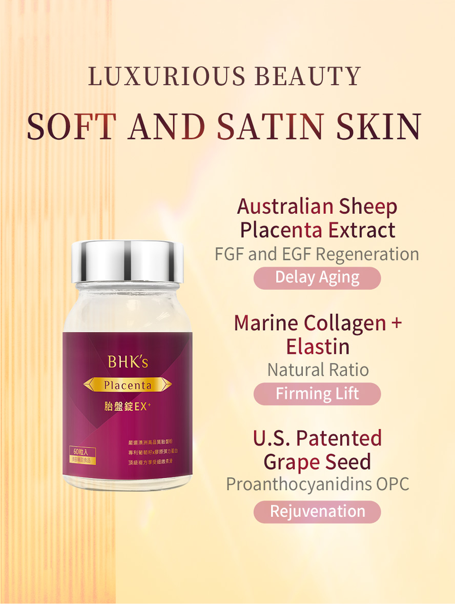 BHK's Q10 Placenta promote a healthy metabolism and boost vitality and beauty