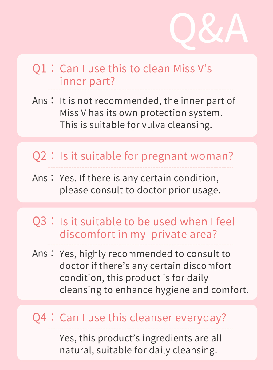 BHK crimson feminine care cleansing mousse is suitable for daily vulva cleaning, helps with private area discomfort.