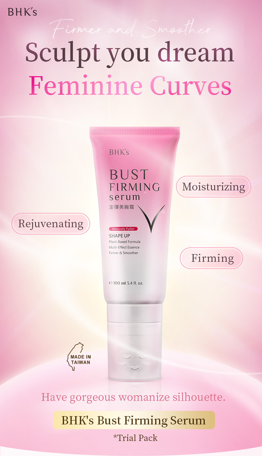 Help in breast firming, breast sagging prevention & promote bigger breast. Recommend to use as massage cream for better breast shape.