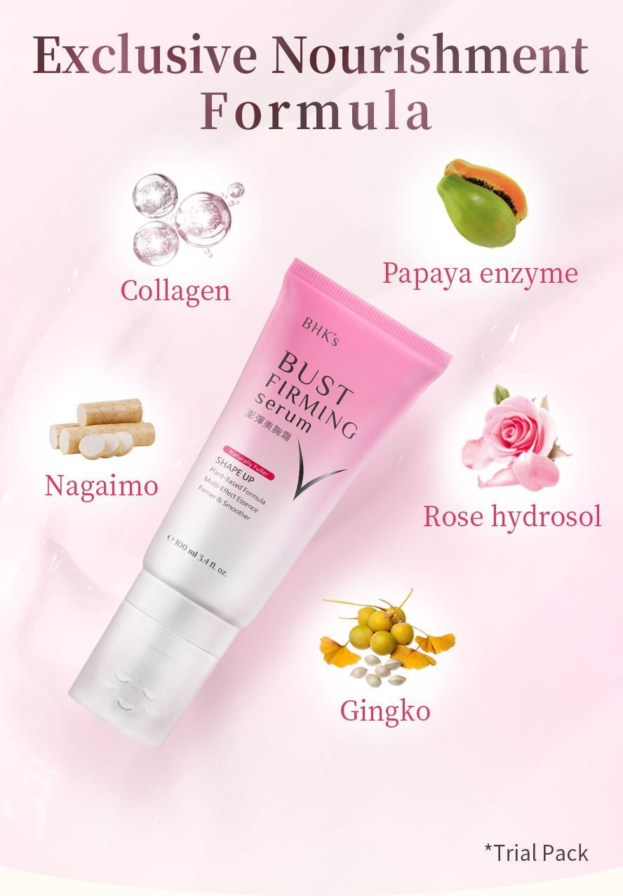Formulated with collagen, nagaimo, papaya enzyme & gingko to promote metabolsim of skin