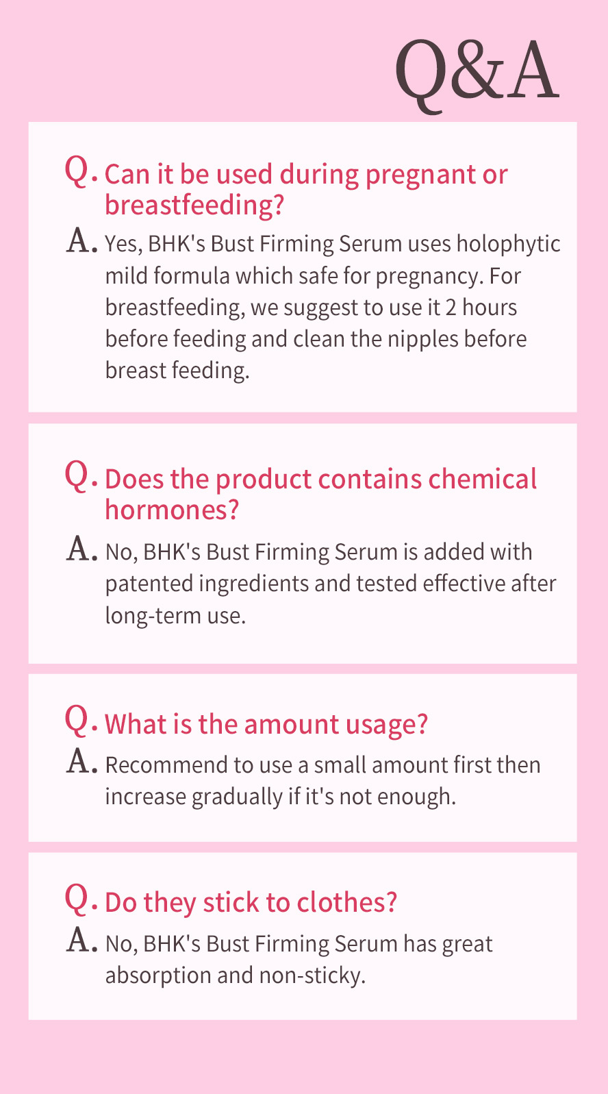 It can be used during breastfeeding period for better breast shape with safe & medicine added