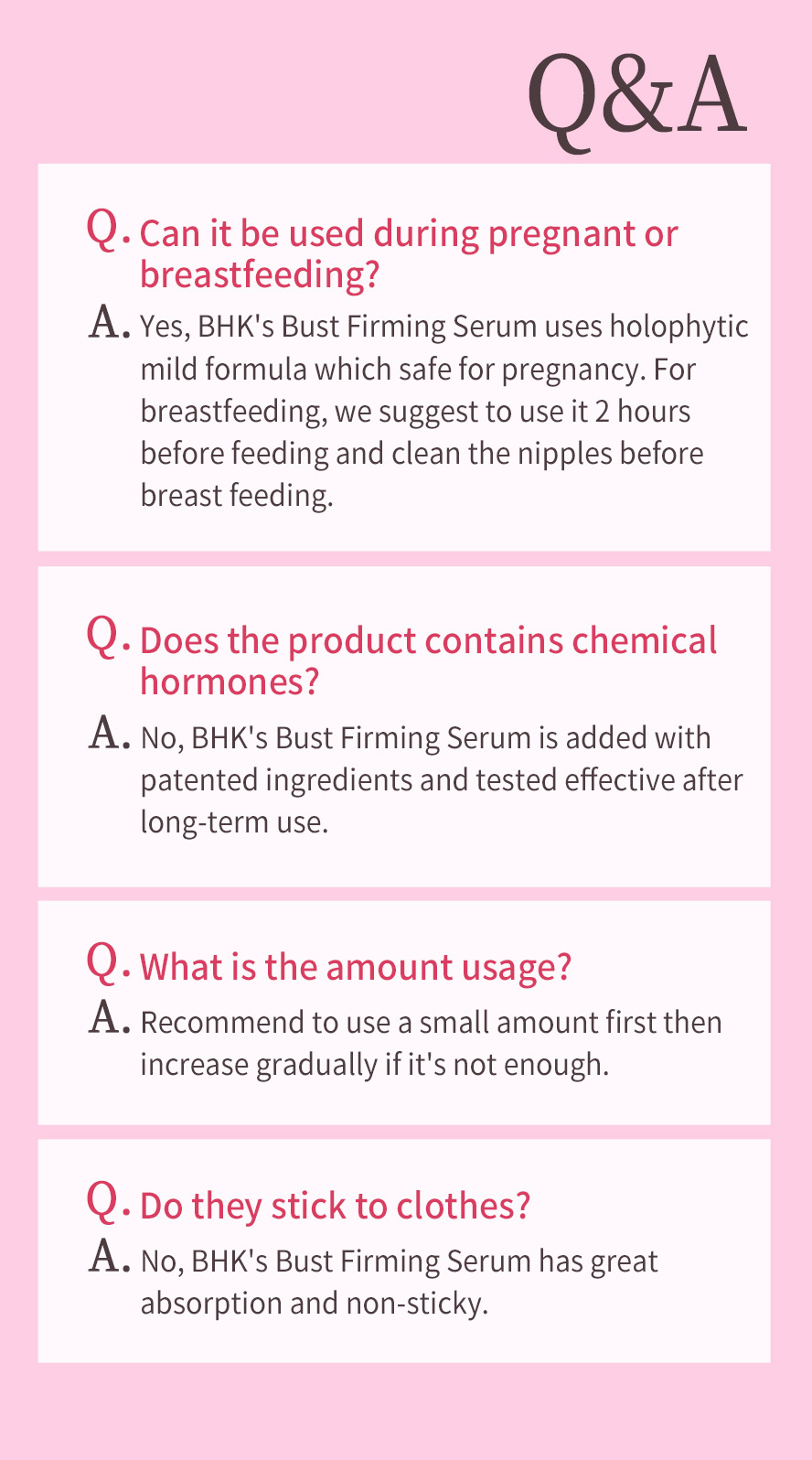 It can be used during breastfeeding period for better breast shape with safe & medicine added