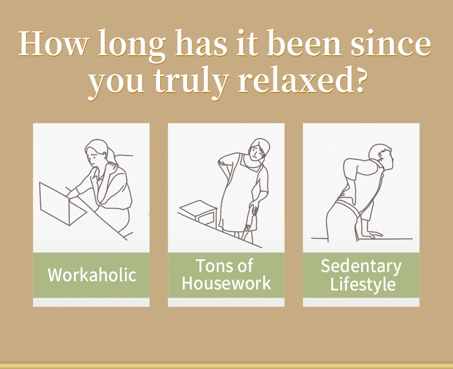BHK's Club Moss Relaxing Cream is suitable for workaholic, busy with much houseworks, and have a sedentary lifestyle