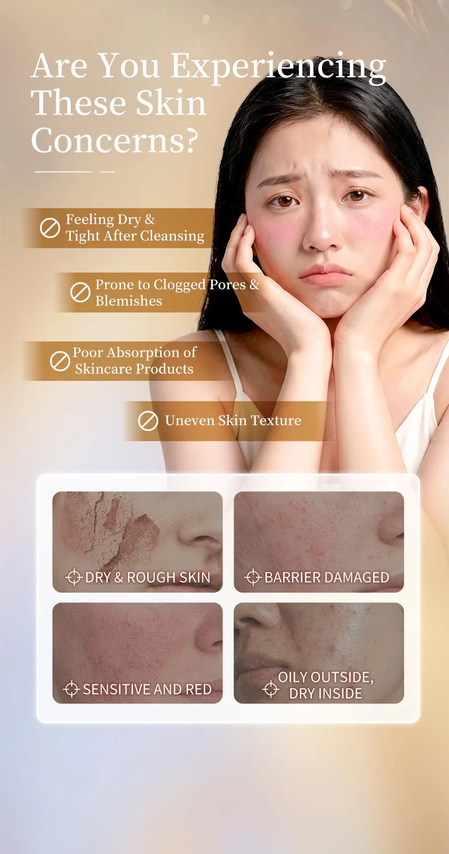 BHK's Amino Acid Hydrating Essence Cleanser Is Suitable for Oily, Dry, and Sensitive Skin, Including Skin Prone to Redness