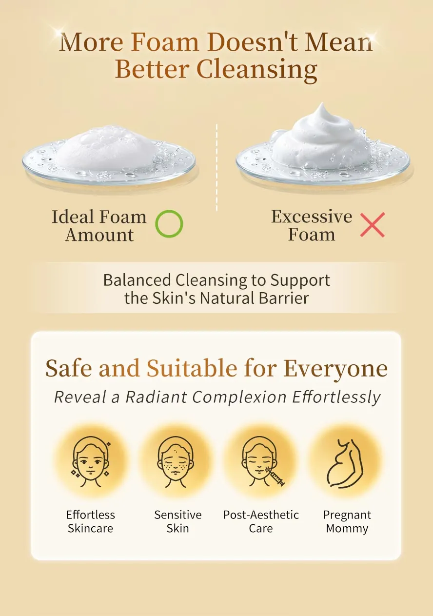 BHK's Amino Acid Hydrating Essence Cleanser Is Suitable for Simple Skincare Routines, Sensitive Skin, and Those Seeking Gentle Daily Cleansing