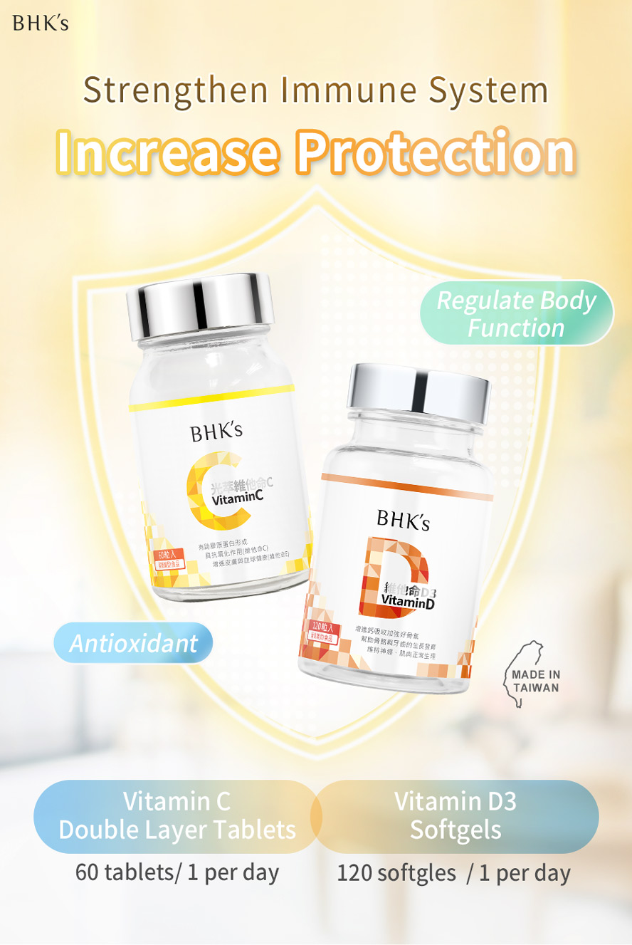 Recommended nutrients during critical times: Vitamin C and Vitamin D