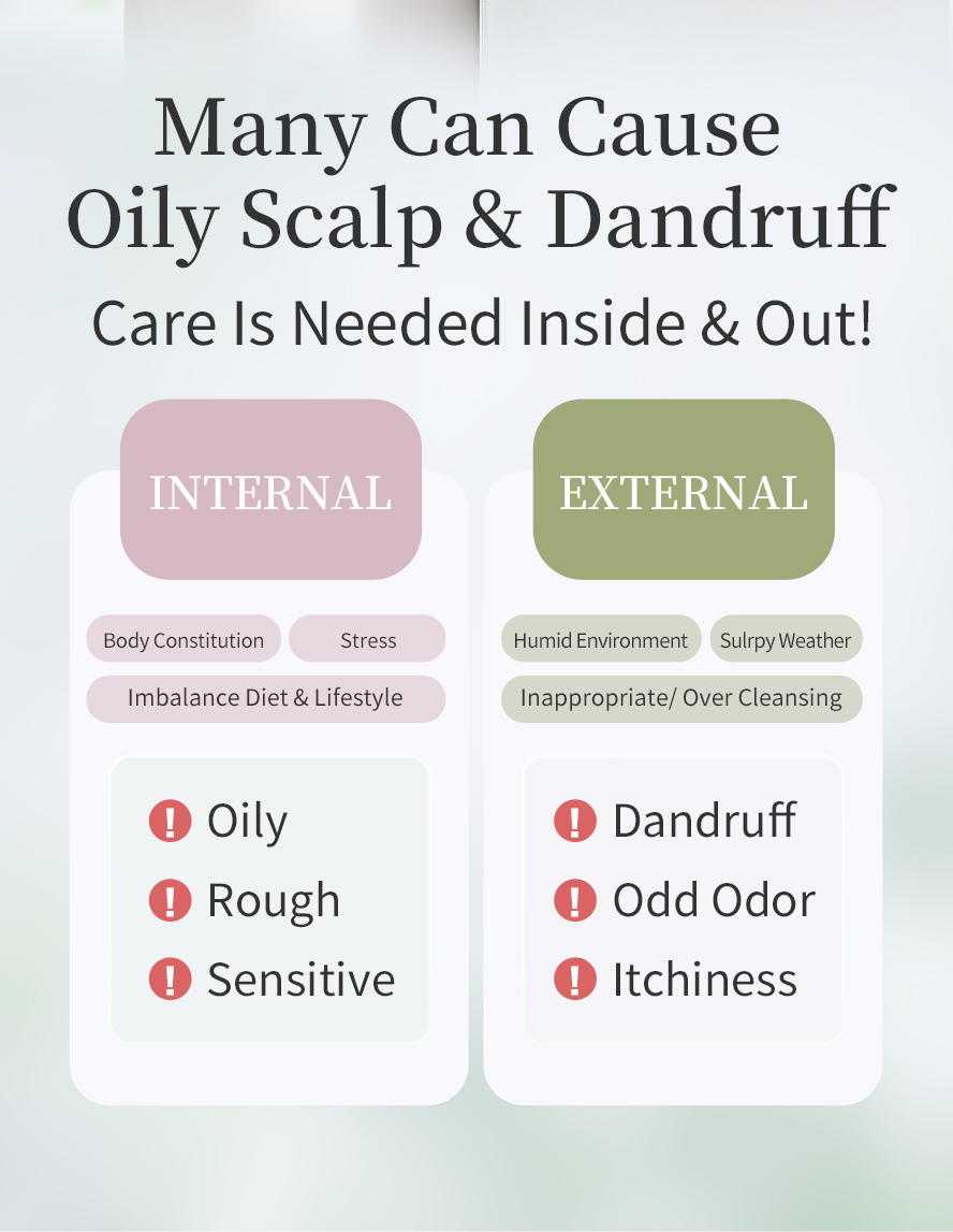 All-round hair care recommended by nutritionist to effectively deodorize, degrease, strengthen and provide voluminous hair with a healthy scalp.