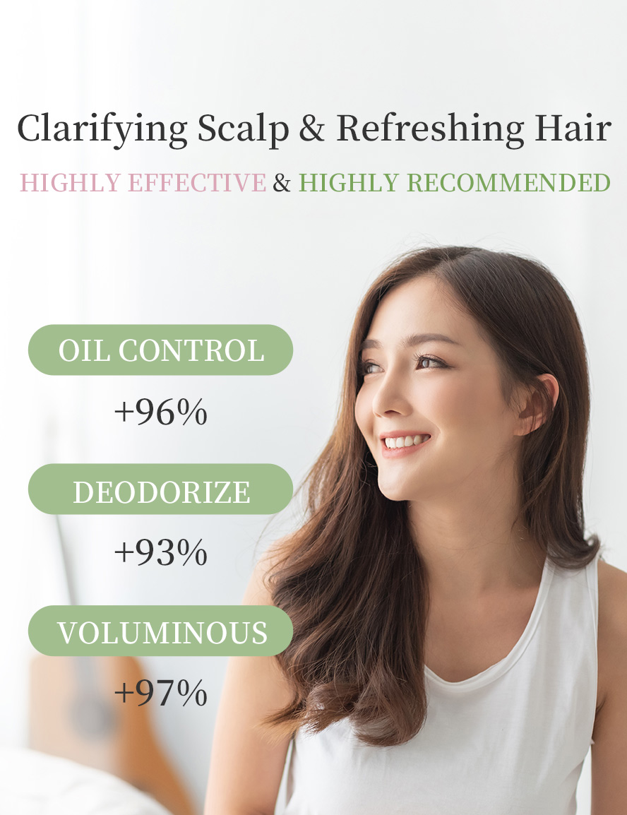 Oil control nourishment with clarifying regulation for strong and healthy hair.