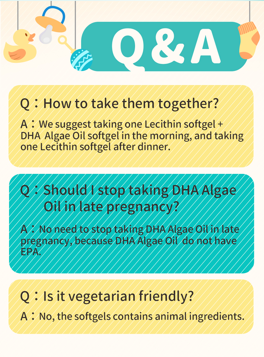BHK's DHA Algae Lecithin to replace fish oil that may include contaminants, Algae oil provides better DHA for infant growth.