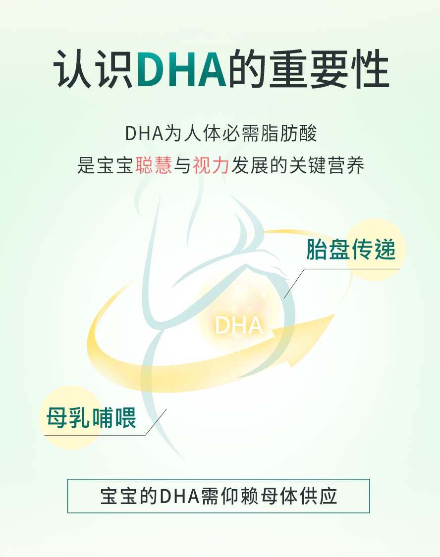 母婴营养中DHA对宝宝健康的影响。