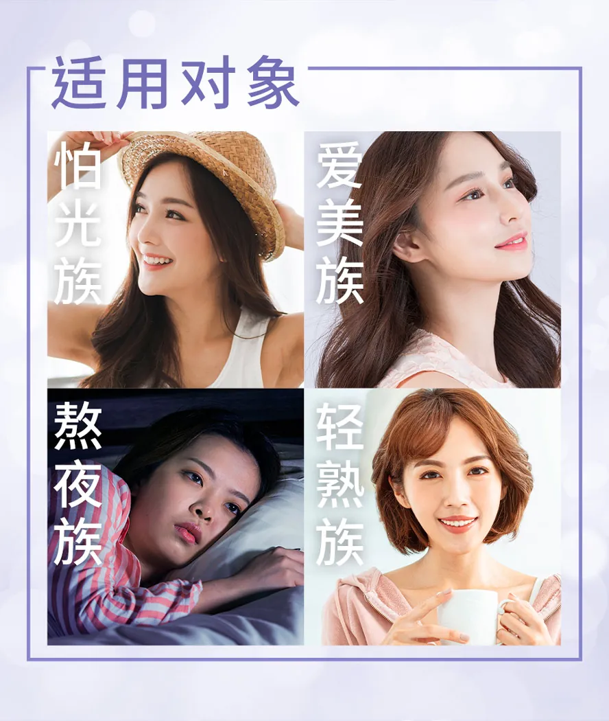 日本专利原料,用吃的安心美白针,最高单位BHK谷胱甘太。