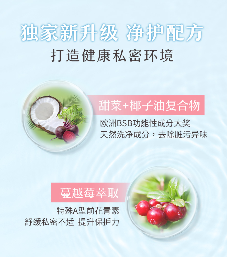 私密肌清洁推荐使用BHK's红萃私密洁净慕斯EX2,抗菌净味、舒缓私处不适。