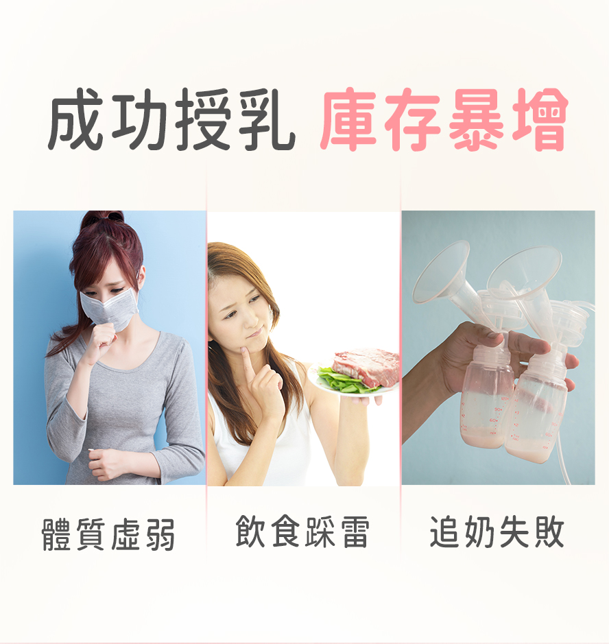 BHK倍乳採中西合併配方,改善體質,使奶量源源不絕