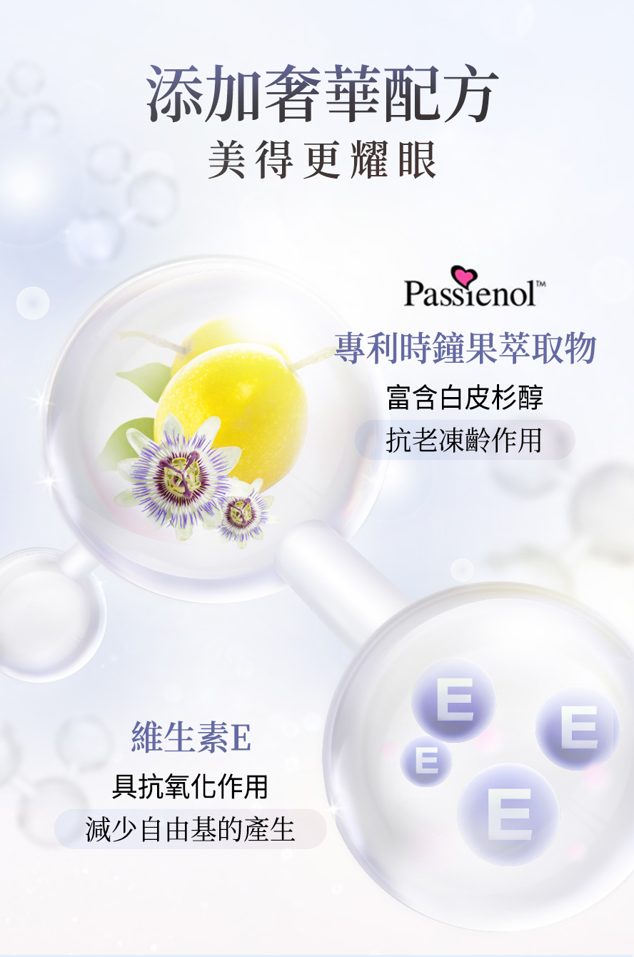 BHKs酵母NMN喚采膠囊添加時鐘果、維生素E。