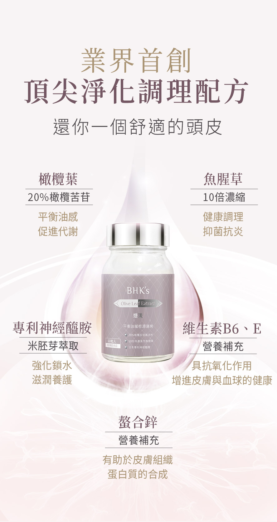 BHKs婕漾成分透明公開。