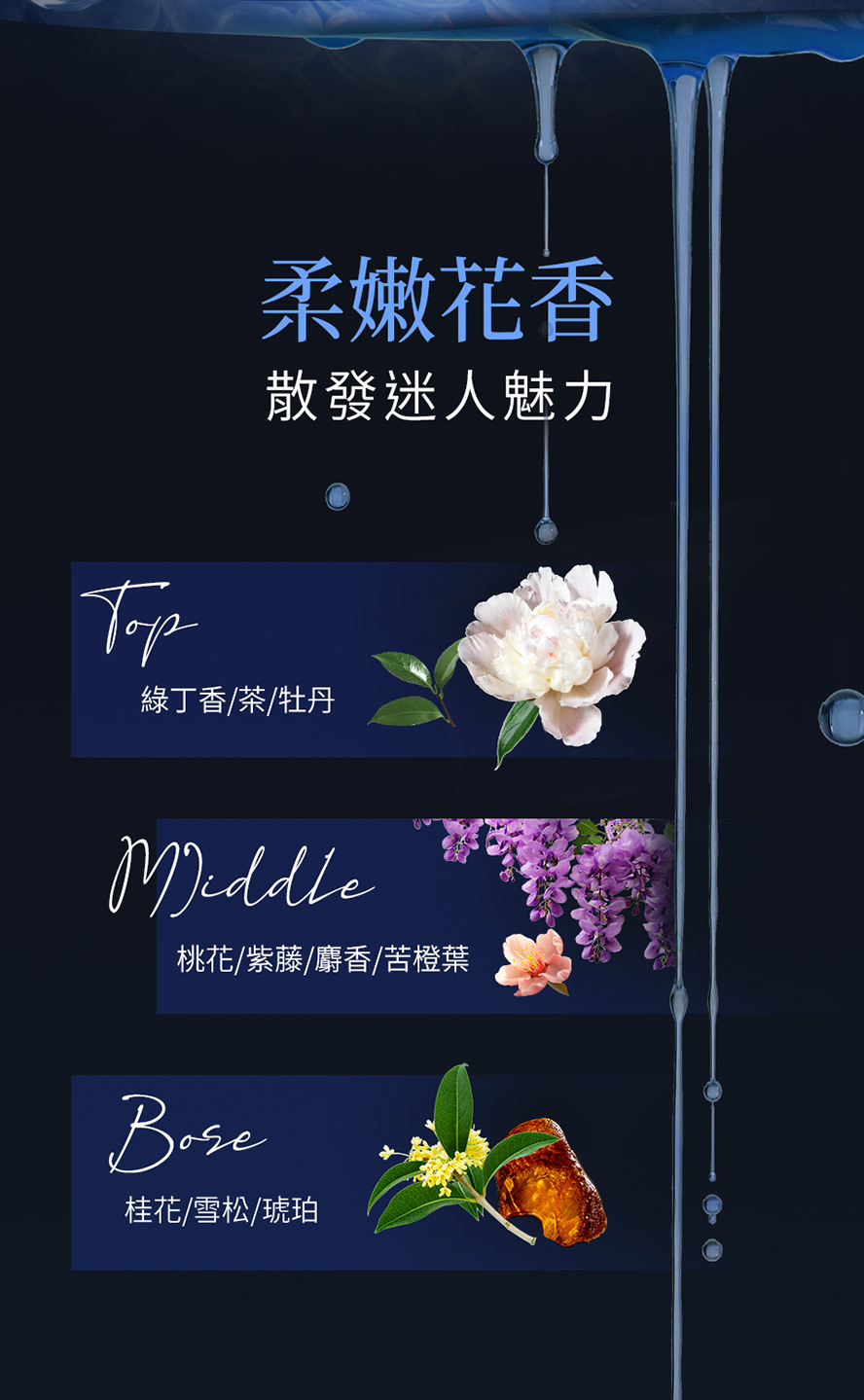 喚黑養髮液評價，味道清爽好聞，散發魅力花香。
