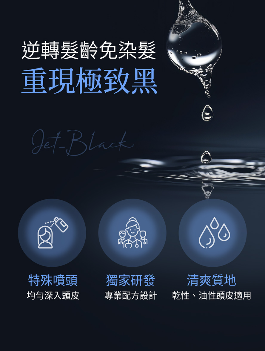 BHK喚黑養髮液，專業頭皮配方，乾性、油頭任何頭皮都適用。