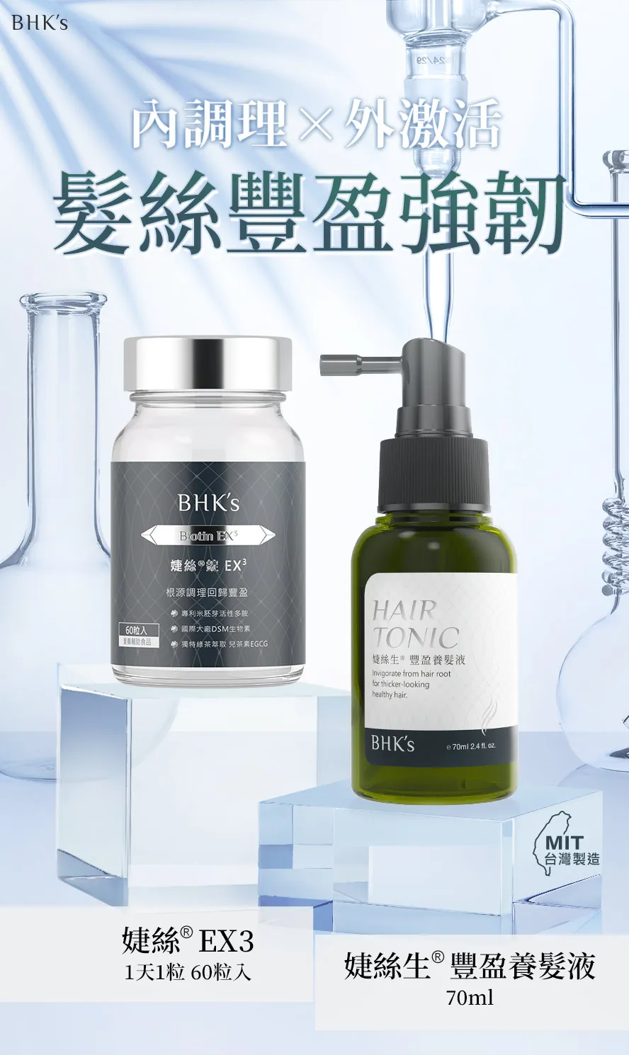 BHK's豐盈強韌組介紹