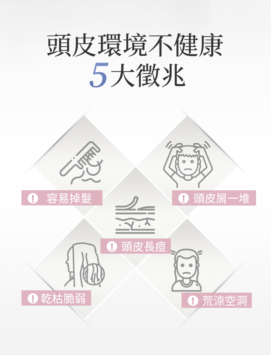 5大常見頭髮與頭皮問題，該如何解決?
