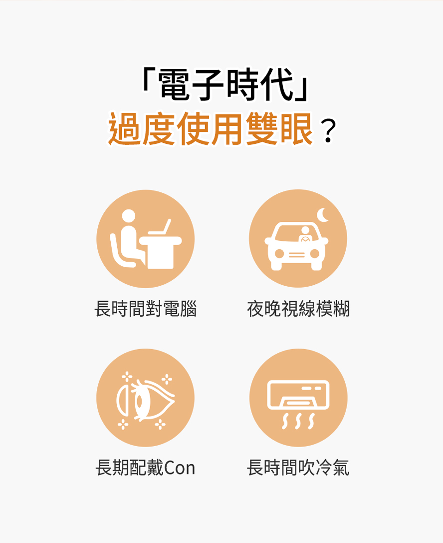 哪些人需要維他命A？推薦4大過度用眼族群補充沙棘果油。