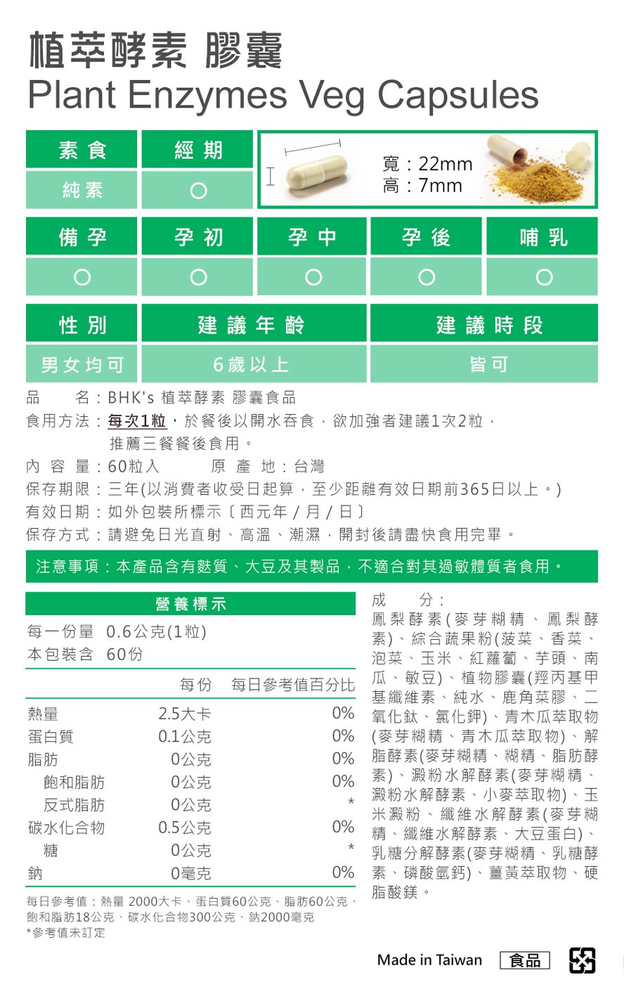 BHK's專利十益菌嚴選國際大廠原料,含百億益菌