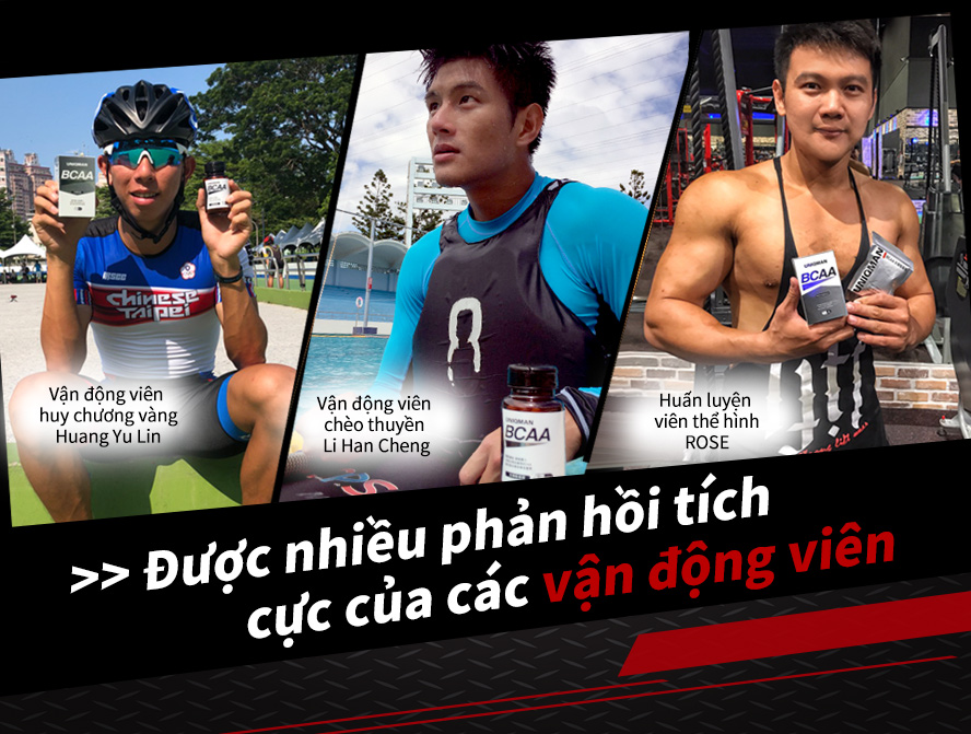 trước và sau khi vận động uống viên nang BCAA tăng cường khả năng vận động, giảm đau cơ 