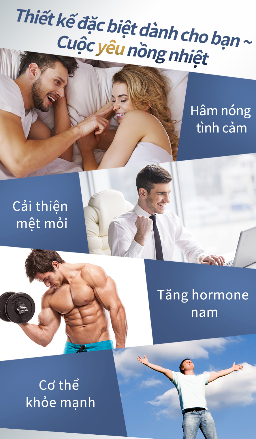 có công dụng tăng cường chức năng sinh lý và số lượng tinh trùng