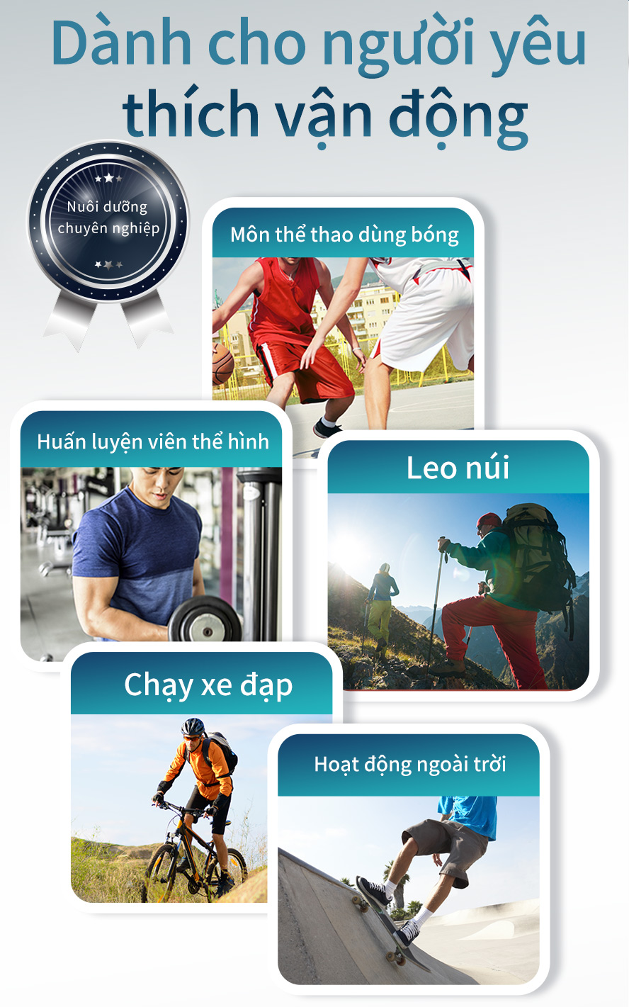nếu thường xuyên đánh tennis, tập gym, leo núi phải đặc biệt lưu ý tình trạng xương khớp của cơ thể