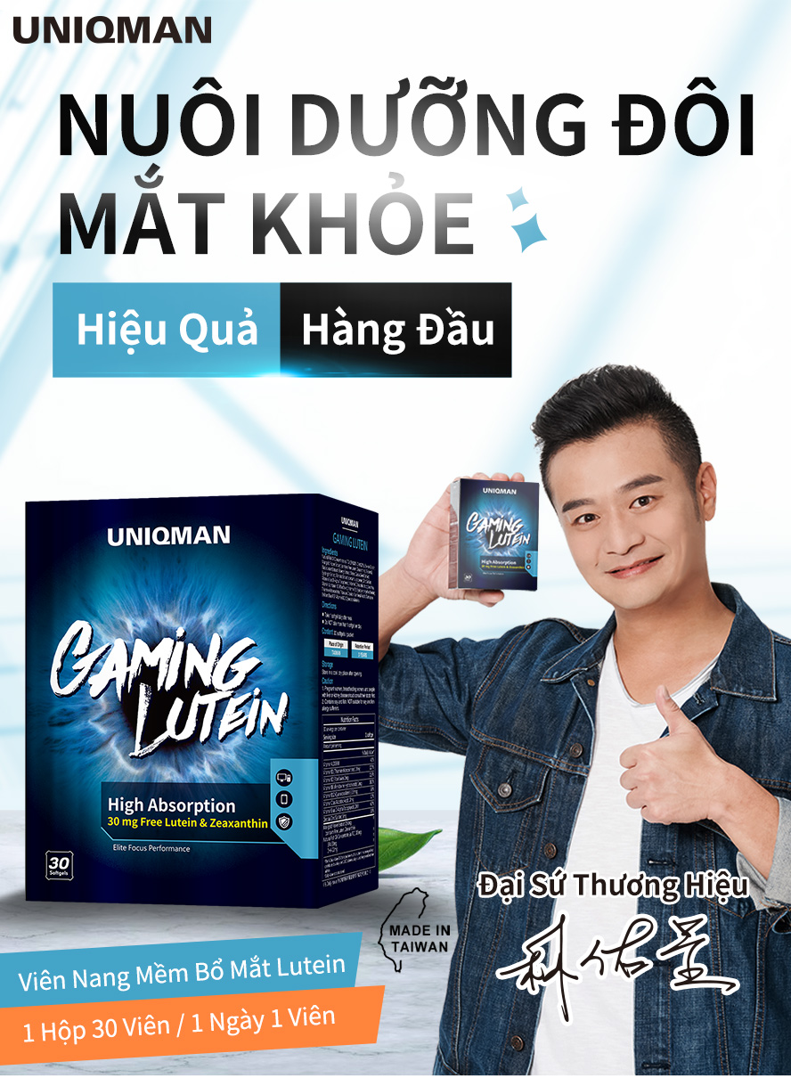 1 viên là đủ liều, bổ sung mỗi ngày có thể chống lại tác hại ánh sáng xanh và tia tử ngoại